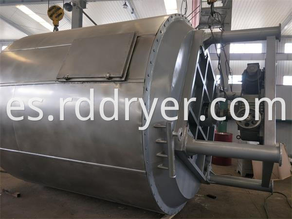 Barium Chloride Continuous Plate Vacuum Dryer Machine